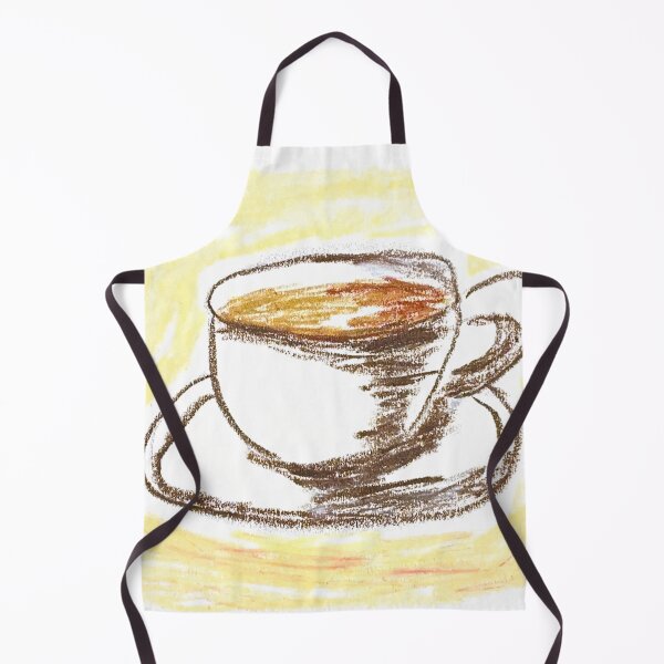 Item preview, 002 - tea (oil pastel drawing) designed and sold by HeiiStudio.