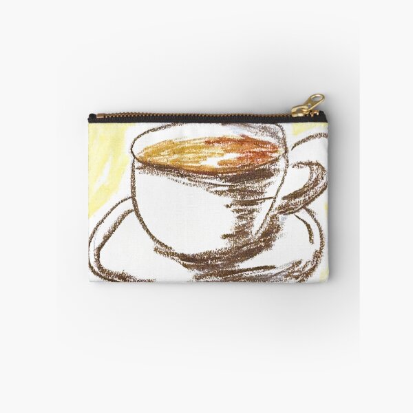 Item preview, 002 - tea (oil pastel drawing) designed and sold by HeiiStudio.
