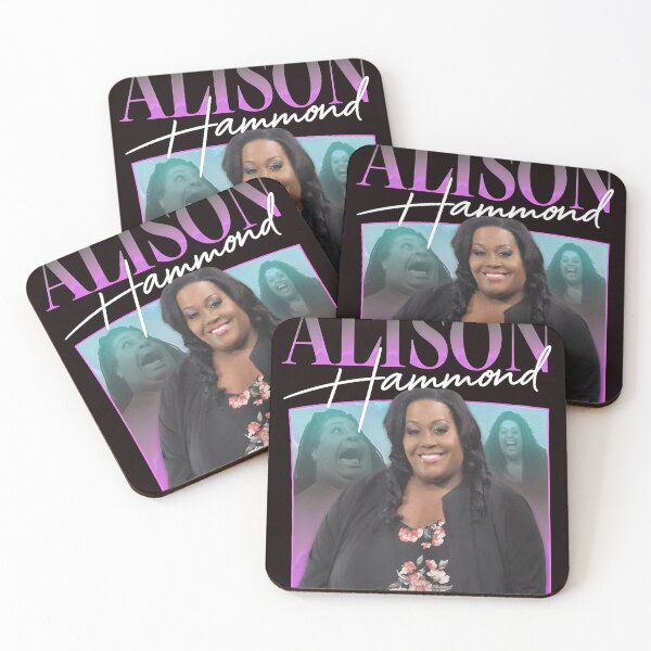 Artikelvorschau, Alison Hammond Lustiges Porträt mit Farbverlauf entworfen und verkauft von noah-vyre.