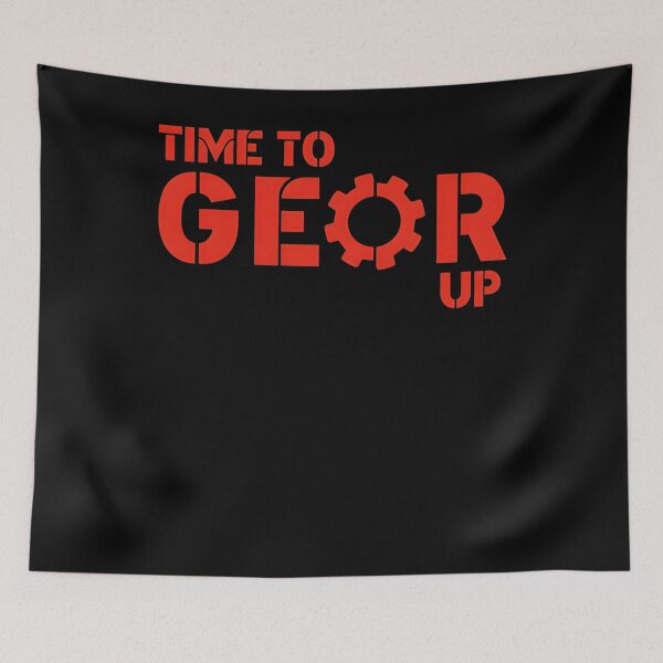 Item preview, Time To Gear Up Cogwheel Industrial Stencil designed and sold by sterfler.