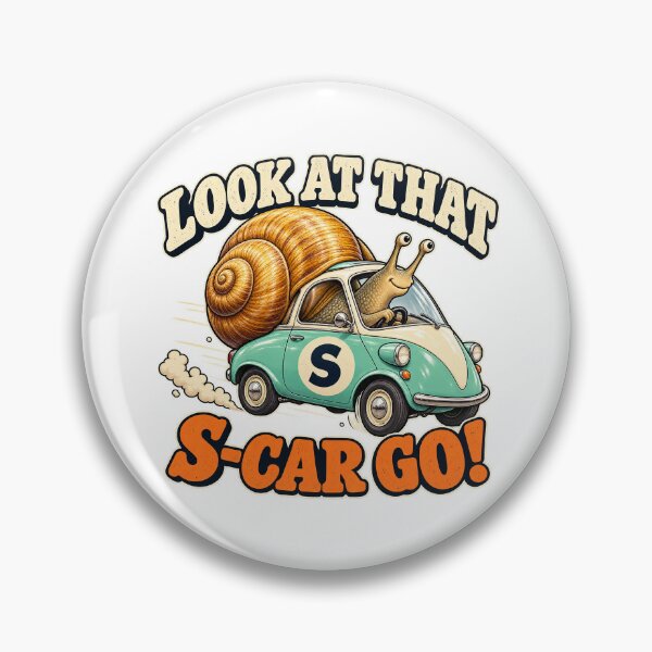 Item preview, LOOK AT THAT S-CAR GO - ⚡ MICROCAR⚡ designed and sold by WheelieGdArt.