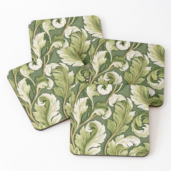 Item preview, Olive Green Acanthus Leaf = Spiny Mediterranean Plant designed and sold by scicilysimonee.