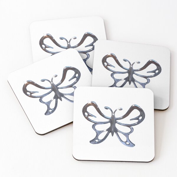 Item preview, Chrome Butterfly designed and sold by samadchabot.