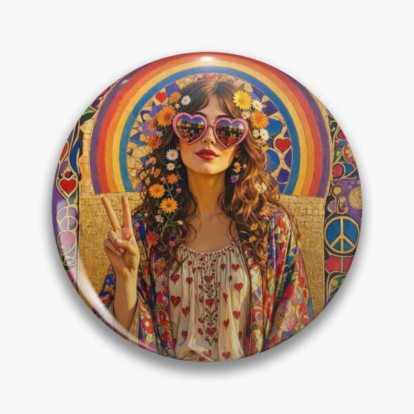 Artikelvorschau, Hippie-Kunst der 60er Jahre entworfen und verkauft von TheDarkWardrobe.