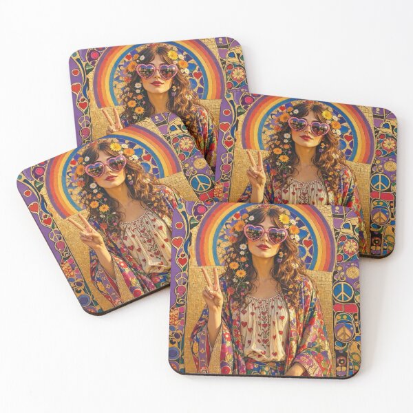 Item preview, 60's Hippy Art designed and sold by TheDarkWardrobe.