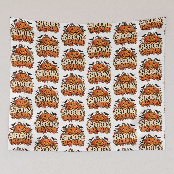 Item preview, Haunted Pumpkin Spooky Halloween designed and sold by Bloomelle Studio.