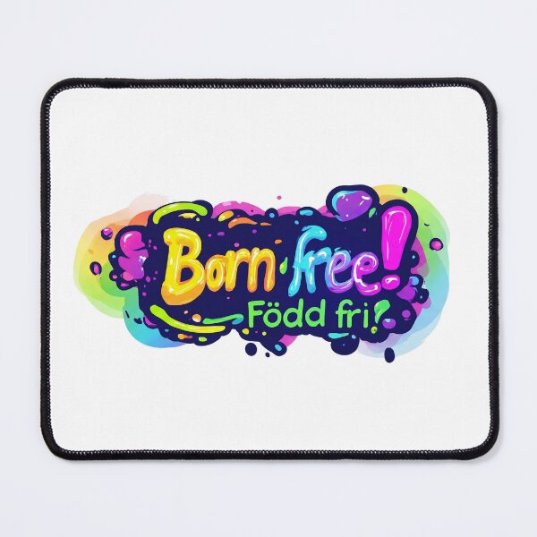Item preview, Born free logo | Född fri logo designed and sold by BornFree2026.