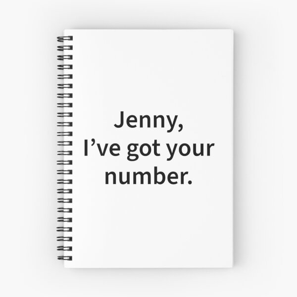 Item preview, Jenny Ive Got Your Number designed and sold by elianajens.