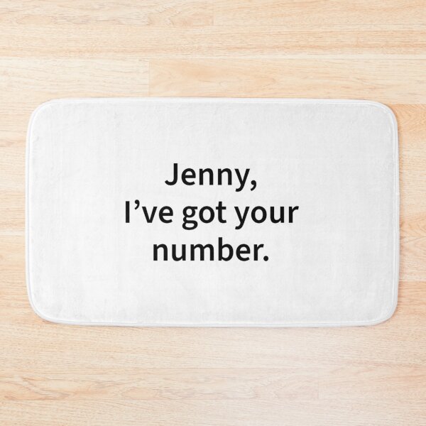 Item preview, Jenny Ive Got Your Number designed and sold by elianajens.