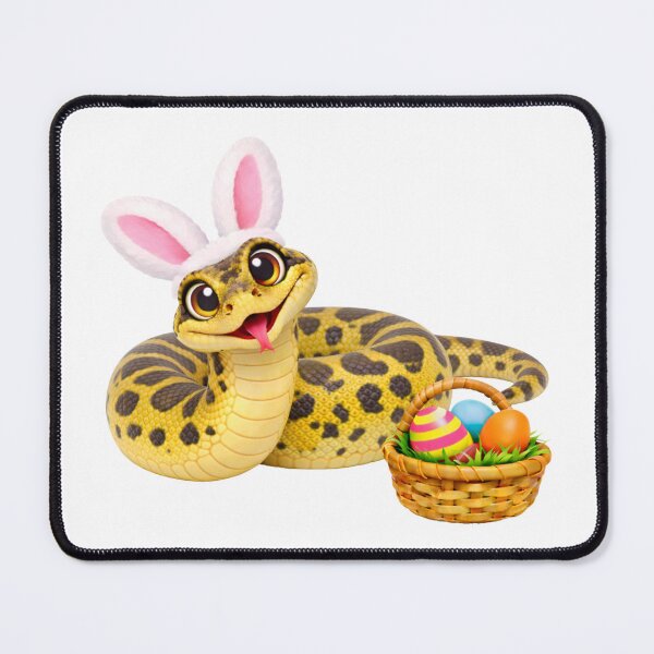 Item preview, Yellow Anaconda Easter Basket designed and sold by Sillytoe.