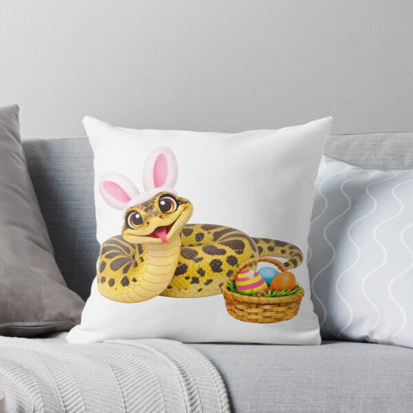 Item preview, Yellow Anaconda Easter Basket designed and sold by Sillytoe.