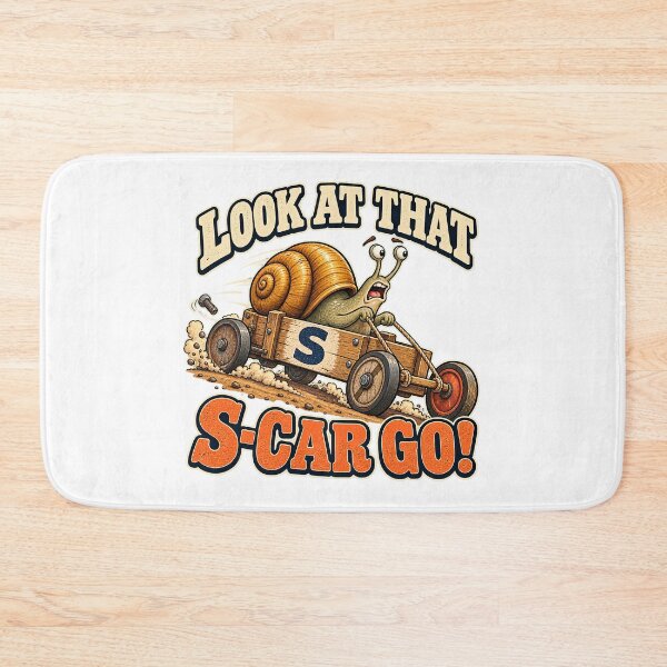 Item preview, LOOK AT THAT S-CAR GO - ⚡ SOAPBOX RACER⚡ designed and sold by WheelieGdArt.