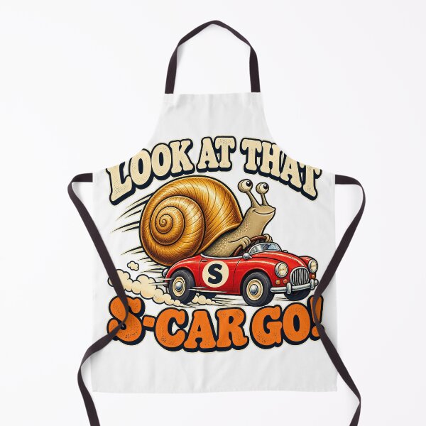 Item preview, LOOK AT THAT S-CAR GO - ⚡ TINY CAR, BIG CONFIDENCE⚡ designed and sold by WheelieGdArt.