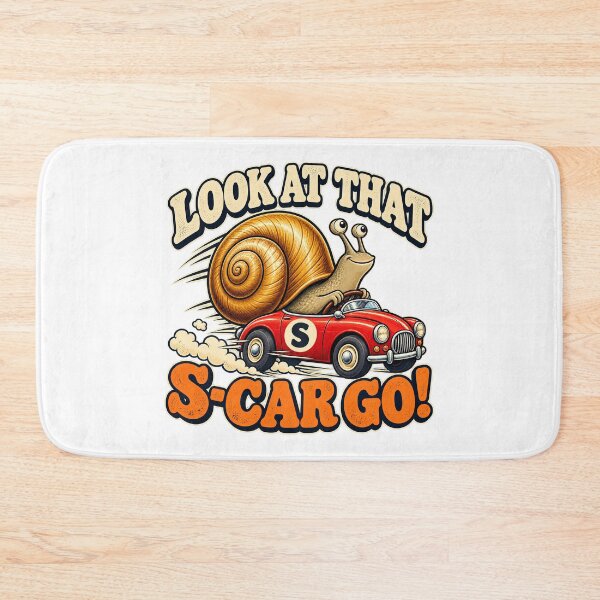 Item preview, LOOK AT THAT S-CAR GO - ⚡ TINY CAR, BIG CONFIDENCE⚡ designed and sold by WheelieGdArt.