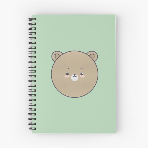 Item preview, Cute Round Brown Bear Face designed and sold by tammist.