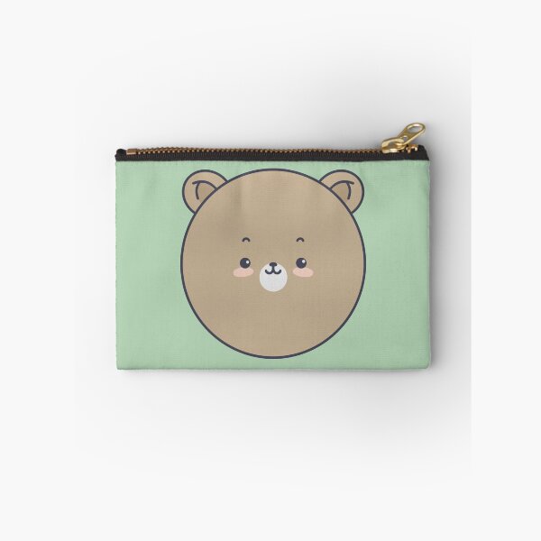 Item preview, Cute Round Brown Bear Face designed and sold by tammist.