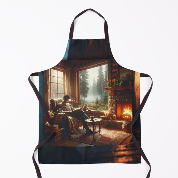 Item preview, Forest cabin reading retreat  designed and sold by Visualfuse.