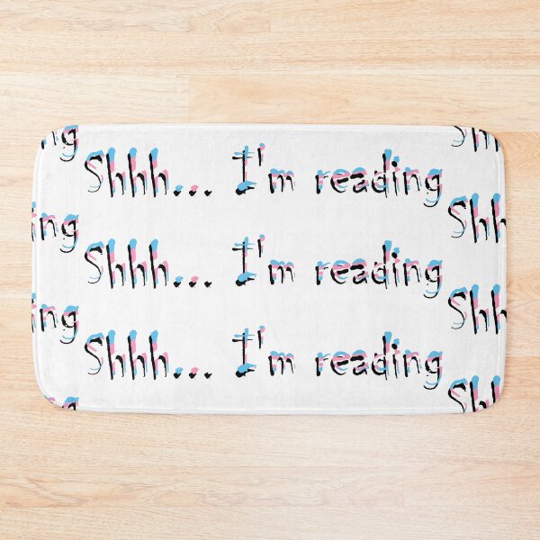 Item preview, I'm Reading - Trans Colors designed and sold by AYTFA.