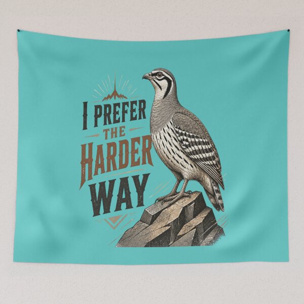 Item preview, Himalayan Snowcock Shirt - I Prefer The Harder Way - Mountain Bird Tee - Vintage Expedition Outdoor Graphic designed and sold by Max Store.