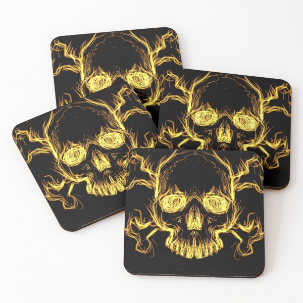 Item preview, neon skull  designed and sold by Emboad7575.