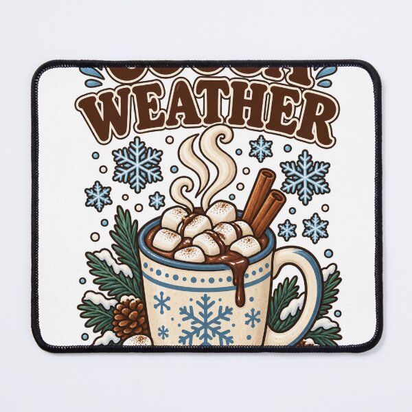 Item preview, Cocoa Weather Hot Chocolate Winter Cozy Design designed and sold by ys96.