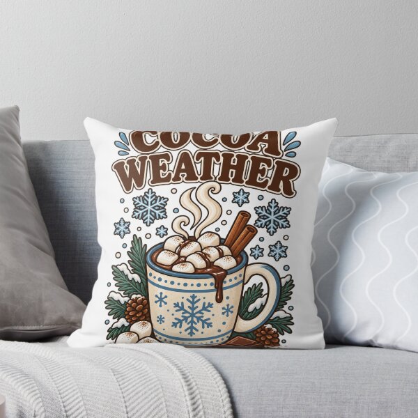 Item preview, Cocoa Weather Hot Chocolate Winter Cozy Design designed and sold by ys96.