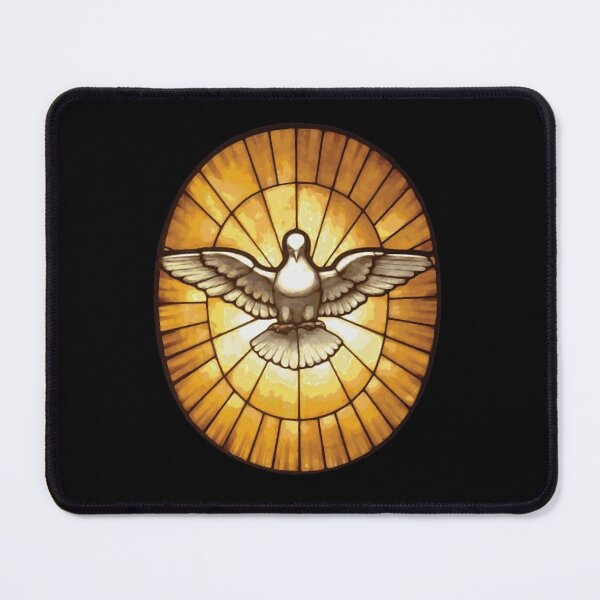 Item preview, Holy Spirit Dove Stained Glass Art designed and sold by Abraia77.