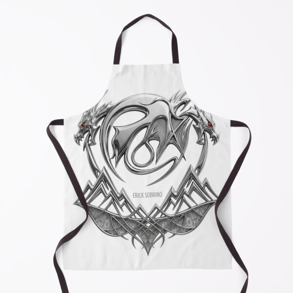 Item preview, Twin Dragon Chrome Emblem designed and sold by soul-creative.