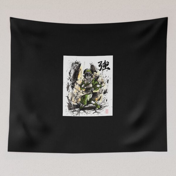 Item preview, Toph-From-Avatar-With-Sumi-And-Watercolor designed and sold by reschslav.