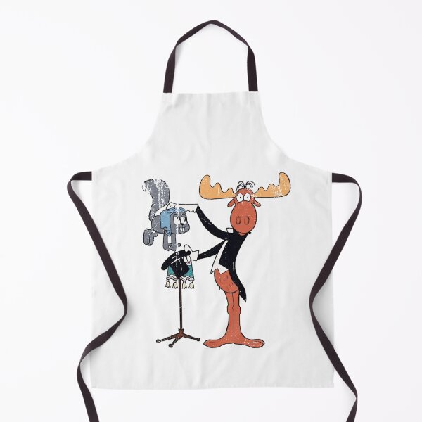 Item preview, Distressed Vintage Style Rocky and Bullwinkle designed and sold by Offset Vinyl Film.