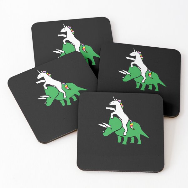 Item preview, To-The-Disco-(Unicorn-Riding-Triceratops) designed and sold by avrilgolka.