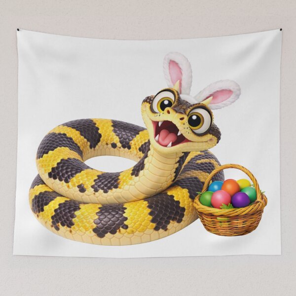 Item preview, Banded Krait Easter Basket designed and sold by Sillytoe.