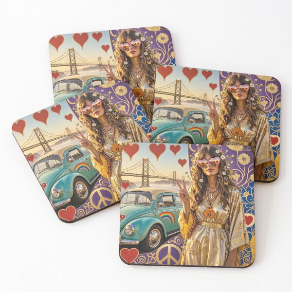 Item preview, 60's Hippy Art designed and sold by TheDarkWardrobe.