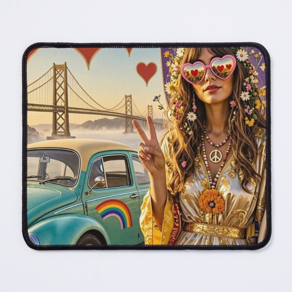 Item preview, 60's Hippy Art designed and sold by TheDarkWardrobe.