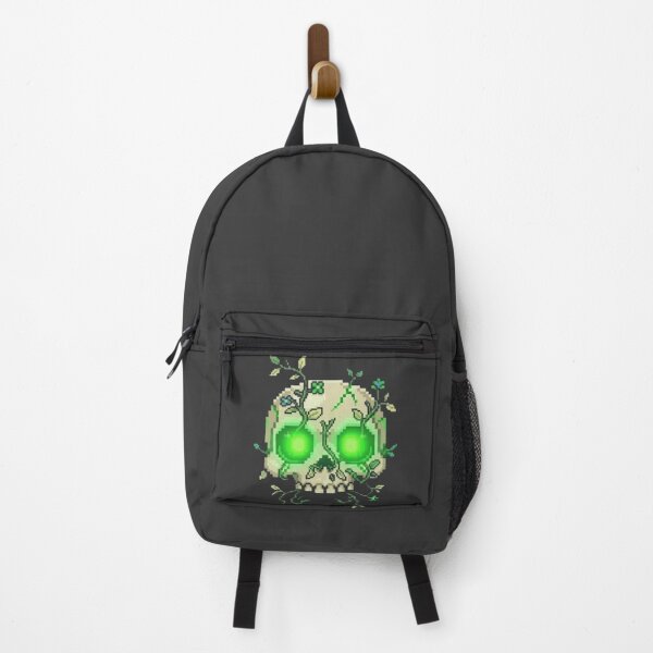 Item preview, Pixel Art Nature Skull - Wildflowers designed and sold by cutbeastfactory.