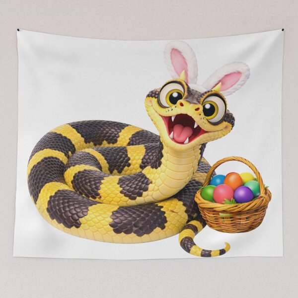 Item preview, Banded Krait Easter Bunny Ears designed and sold by Sillytoe.