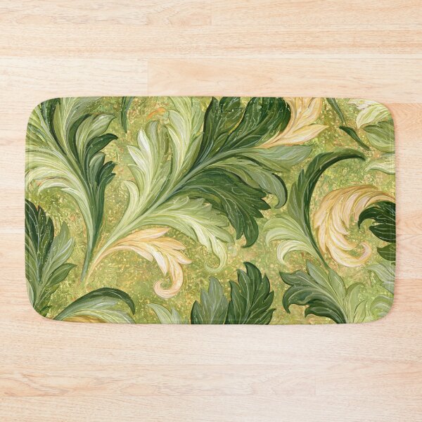 Item preview, Olive Green Acanthus Leaf - Spiny Plant Yellow designed and sold by scicilysimonee.