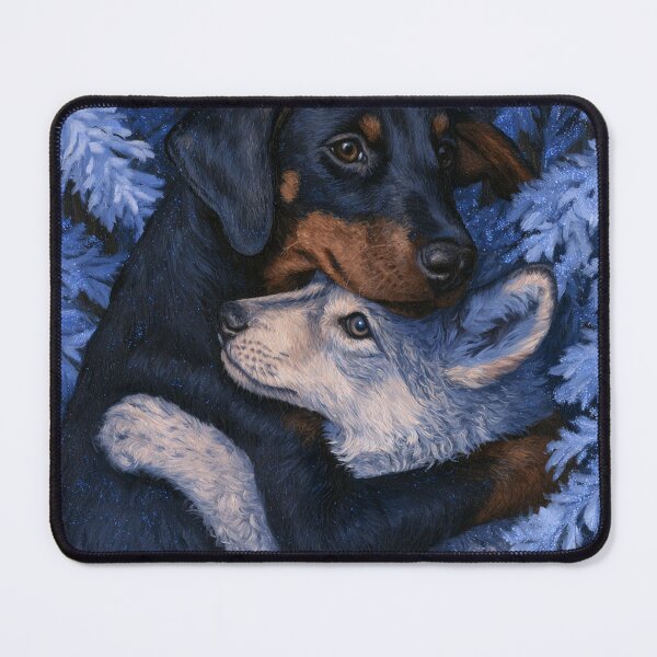 Item preview, Doberman Wolf Love designed and sold by Nocturne  Paws.