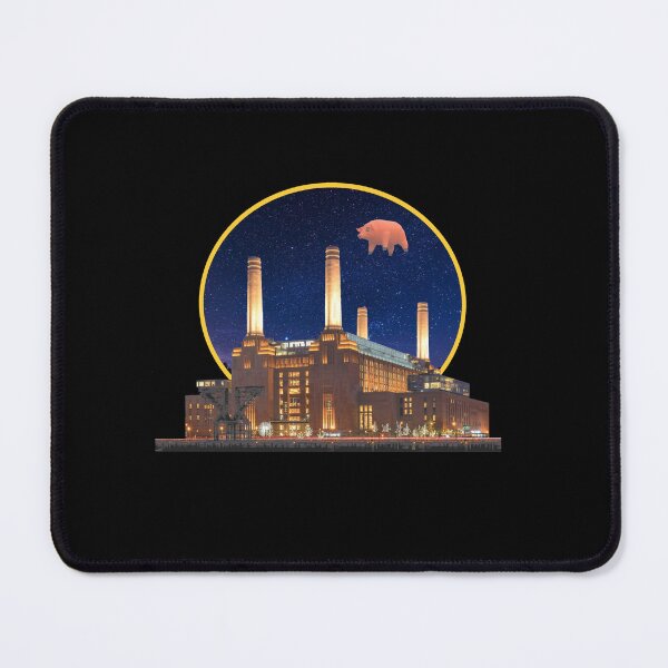 Item preview, Battersea pink pig night flight logo designed and sold by VWscout2.