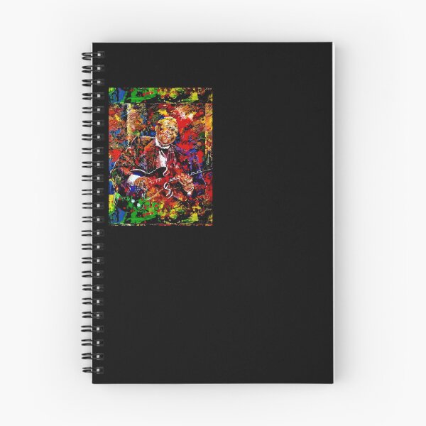 Item preview, BB King Abstract Color Portrait Design designed and sold by Stephen Jacobs.