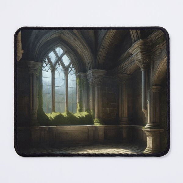 Item preview, Gothic Castle Hallway – Dark Fantasy Medieval Corridor designed and sold by EpicGear085.