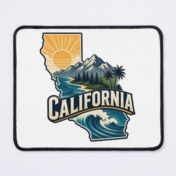 Item preview, California and its nature designed and sold by GoodPlaceToShop.