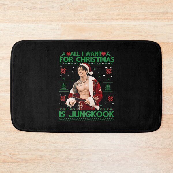 Item preview, All I Want For Christmas Is Jungkook, BTS Kpop Ugly Christmas Sweater designed and sold by BalouEdison.