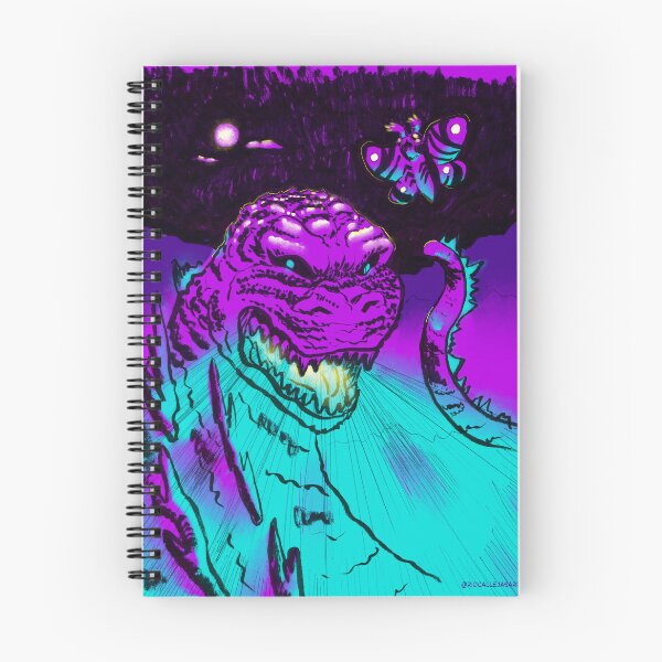 Item preview, Godzilla y Mothra designed and sold by Rio Callejas.