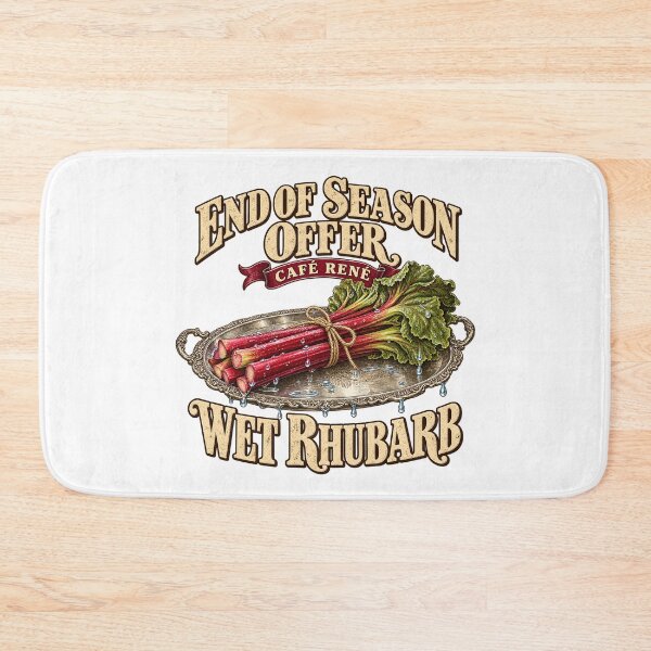Item preview, END OF SEASON OFFER - CAFÉ RENÉ - WET RHUBARB designed and sold by WheelieGdArt.