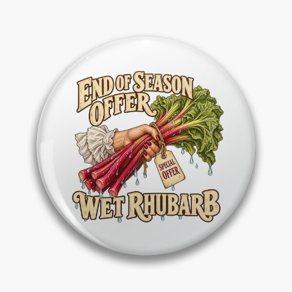 Item preview, END OF SEASON OFFER - WET RHUBARB - SPECIAL OFFER designed and sold by WheelieGdArt.