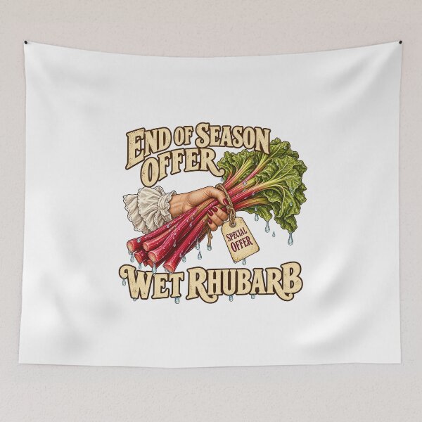Item preview, END OF SEASON OFFER - WET RHUBARB - SPECIAL OFFER designed and sold by WheelieGdArt.