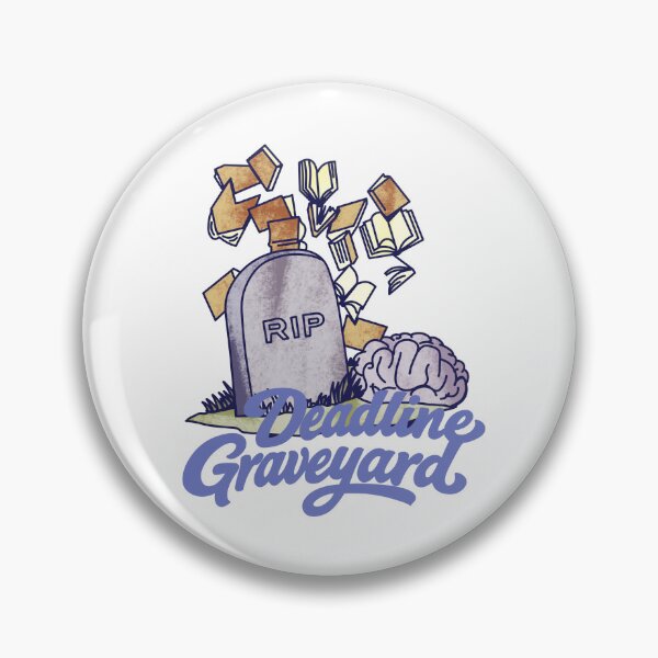 Item preview, Deadline Graveyard Funny Work Burnout designed and sold by AdelDigitalArts.