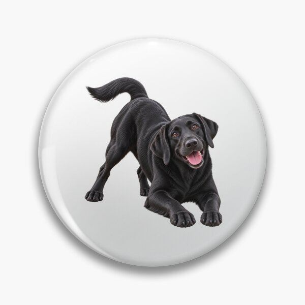 Item preview, Black Labrador Retriever Dog Playing  designed and sold by BackgroundND.