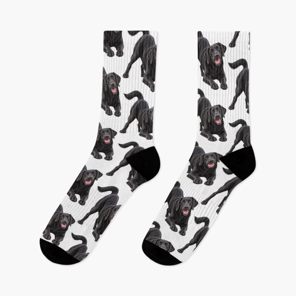 Item preview, Black Labrador Retriever Dog Playing  designed and sold by BackgroundND.